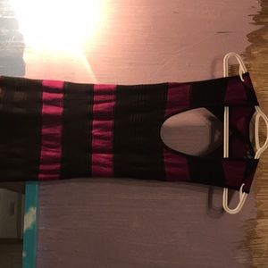 Guess dress (black &purple)